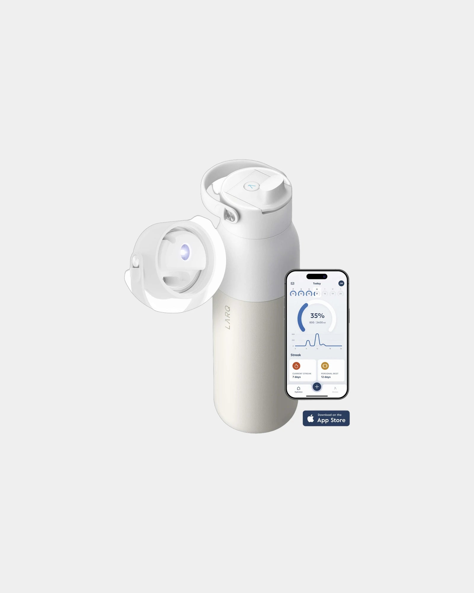Bouteille inox LARQ PureVis™ 2.0 1000ml à personnaliser - 3