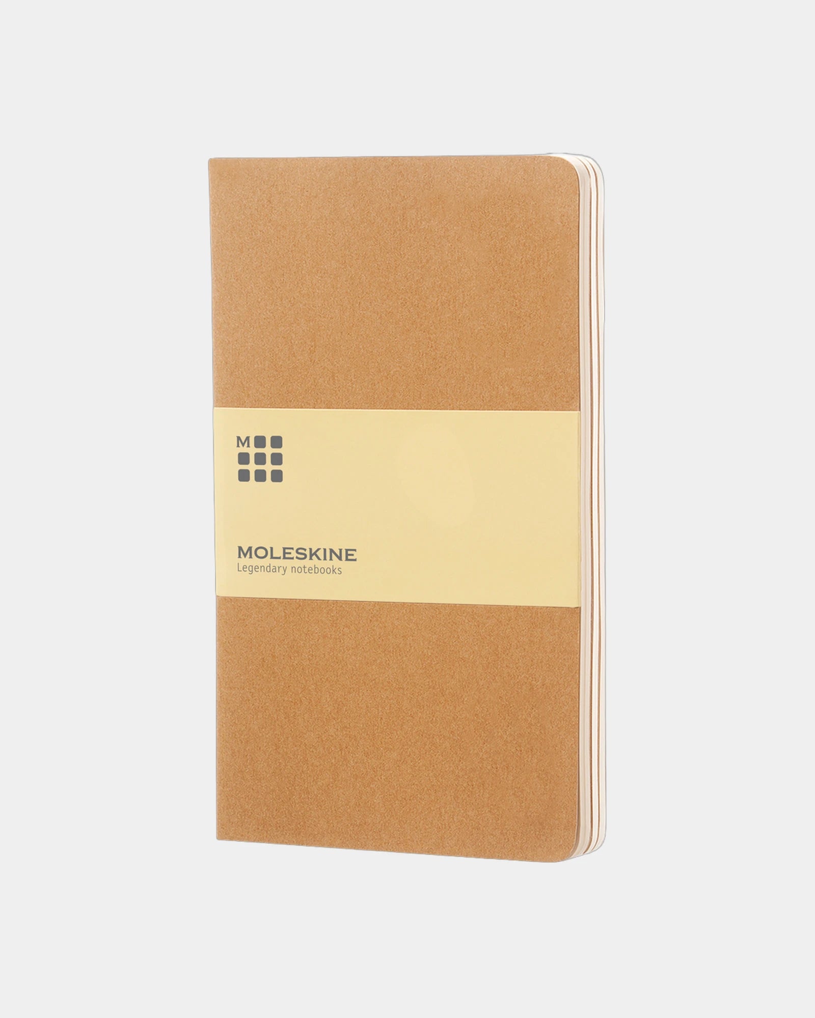 Carnet à couverture souple Moleskine L à personnaliser - Marron Kraft