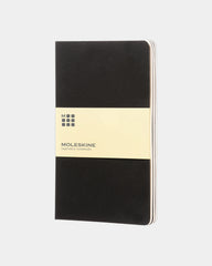 Carnet à couverture souple Moleskine L à personnaliser - Noir