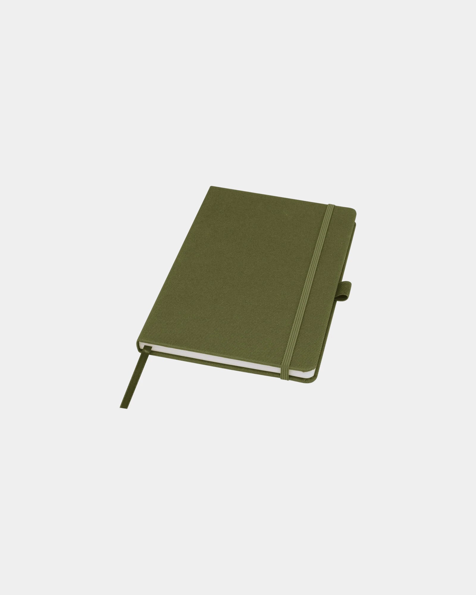 Carnet A5 en papier recyclé à personnaliser - Vert Forêt