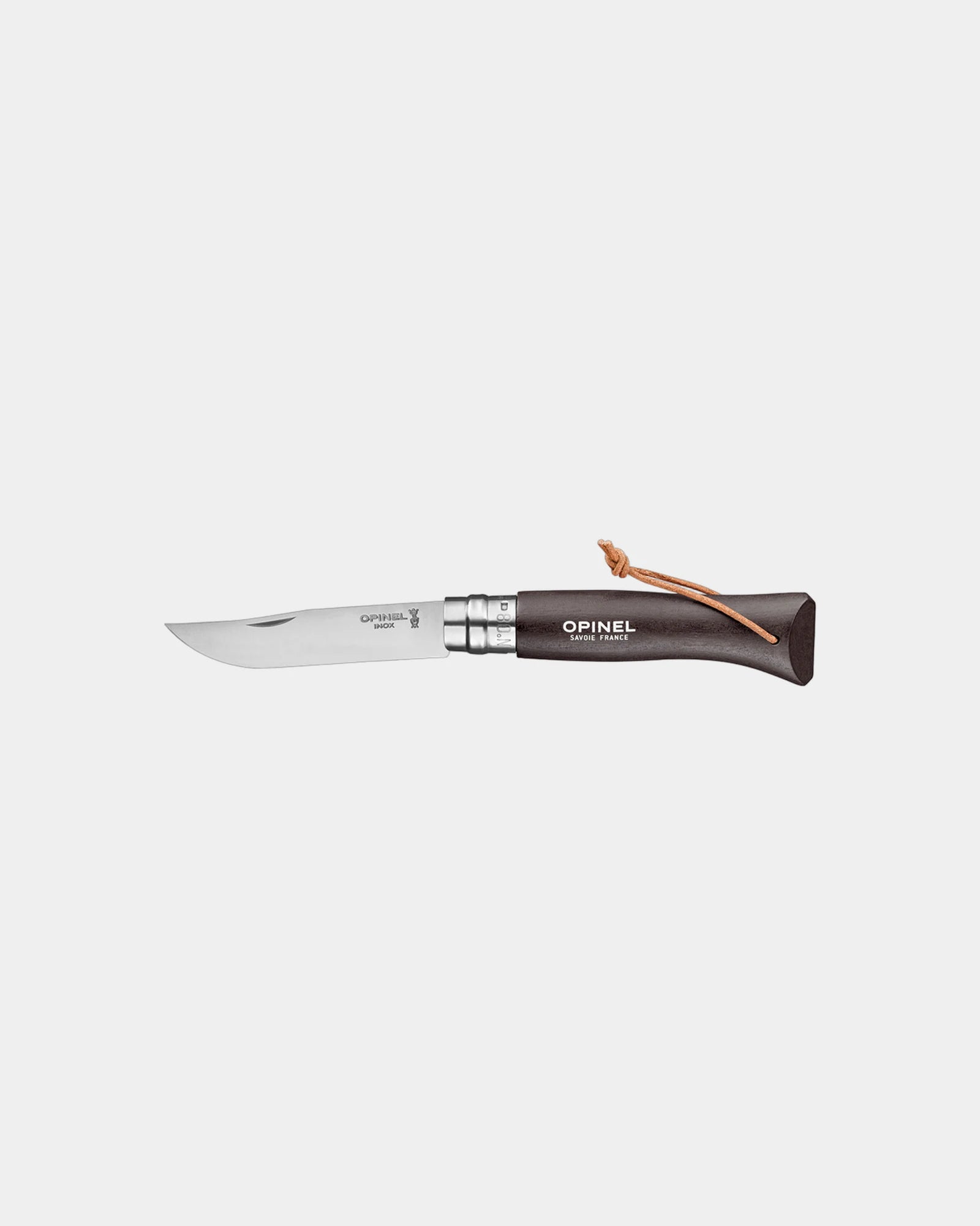 Couteau acier inoxydable Opinel N°06 Baroudeur à personnaliser - Brown