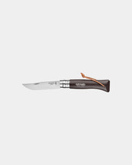 Couteau acier inoxydable Opinel N°06 Baroudeur à personnaliser - Brown