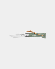 Couteau acier inoxydable Opinel N°06 Baroudeur à personnaliser - Green