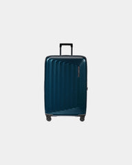 Valise rigide extensible Samsonite Nuon 75 cm à personnaliser - Bleu Foncé