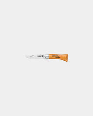 Couteau acier au carbone Opinel N°02 Carbone à personnaliser - Beige