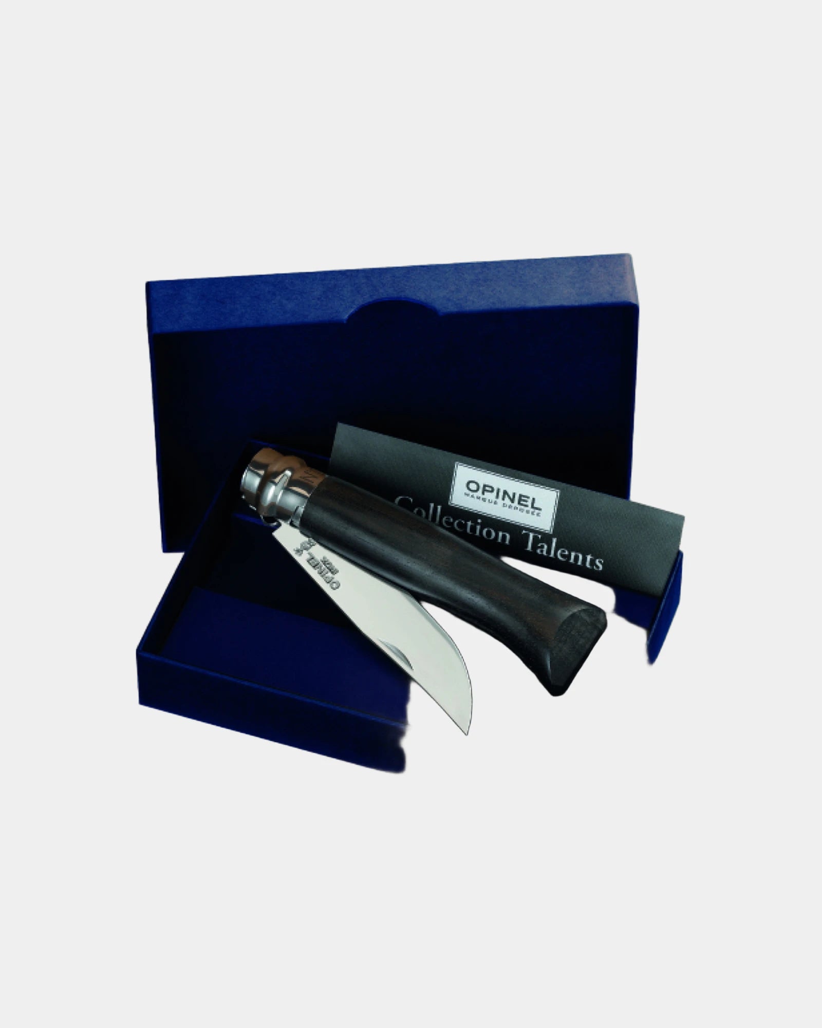 Couteau acier au carbone Opinel N°02 Carbone à personnaliser - 3
