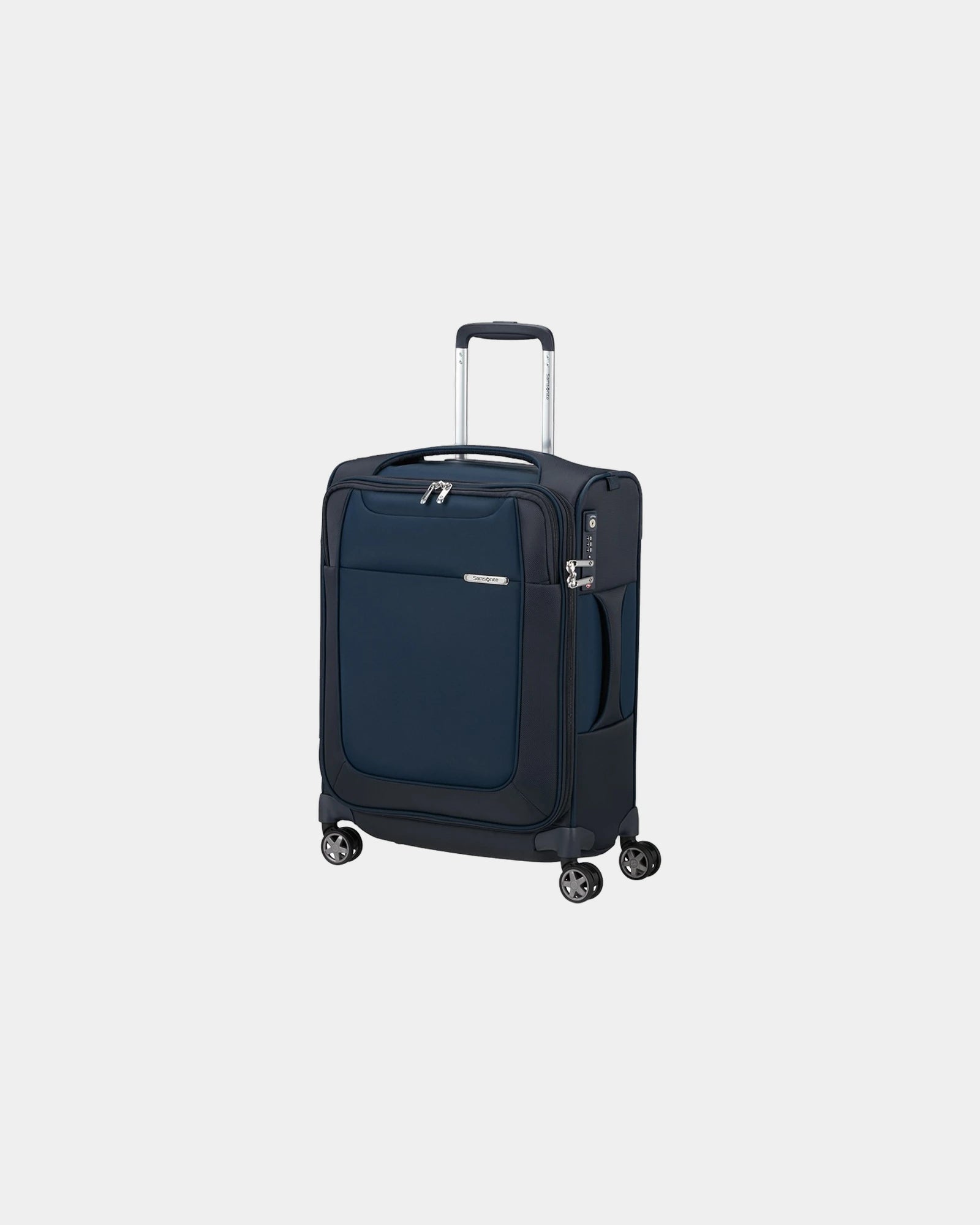 Valise souple extensible Samsonite D'LITE 78 cm à personnaliser - Bleu Foncé