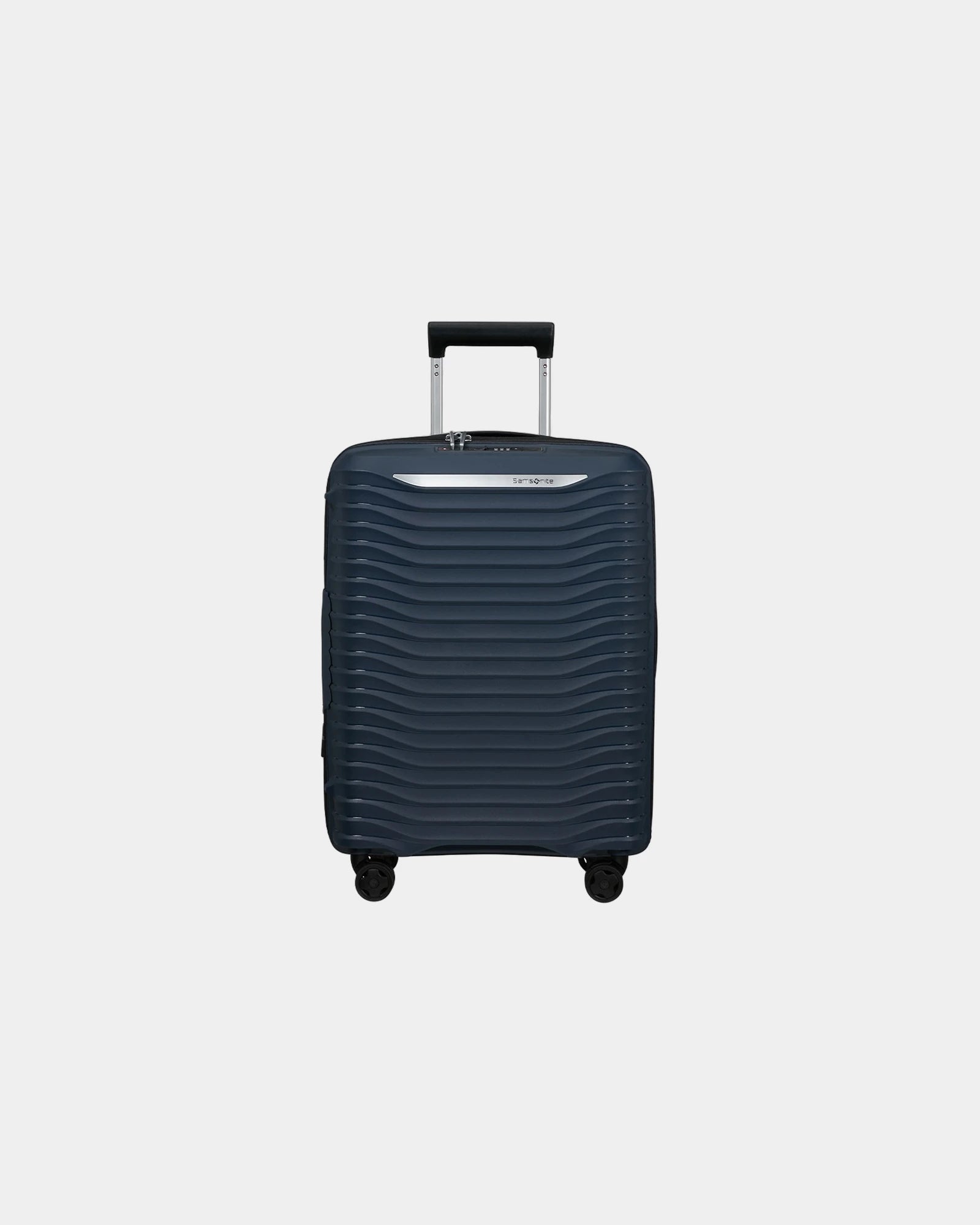 Valise rigide extensible Samsonite Upscape 68 cm - Bleu Foncé
