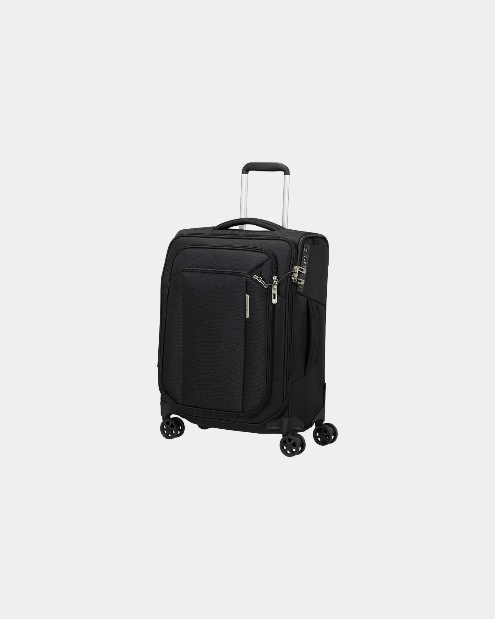 Valise souple recyclée Samsonite RESPARK 55 cm - Noir