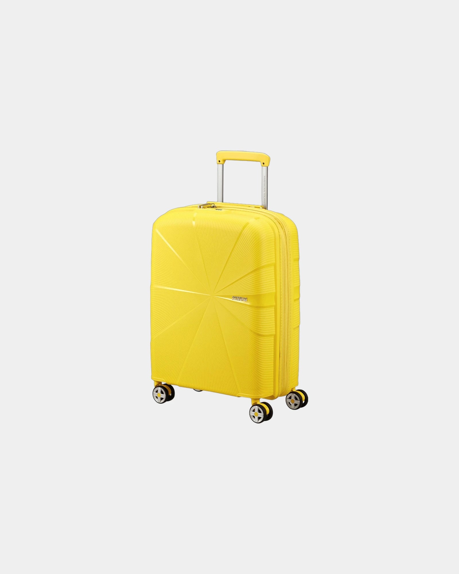 Valise rigide 55 cm American Tourister à personnaliser - Jaune
