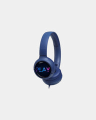 Casque audio JBL Tune 500 à personnaliser - Bleu