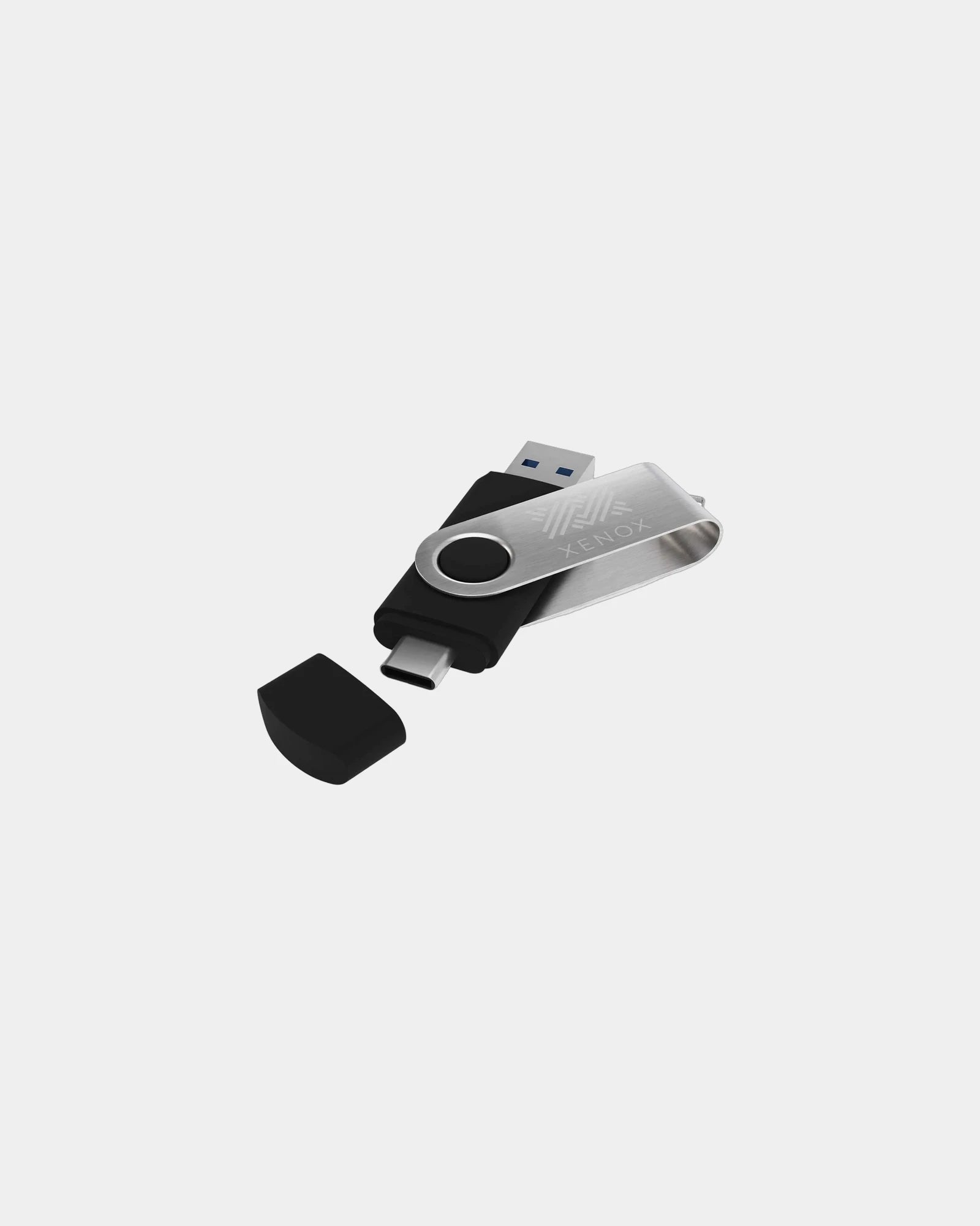 Clé USB Twister-C double connecteur à personnaliser - 4