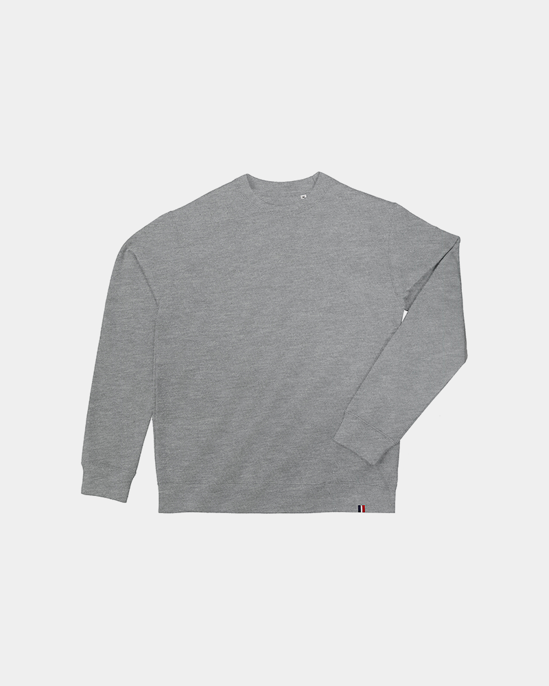 Sweat-shirt col rond made in France à personnaliser