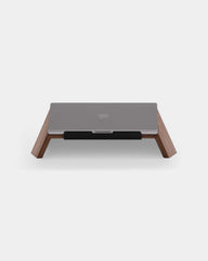 Support d'ordinateur en bois personnalisable