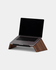 Support d'ordinateur en bois personnalisable