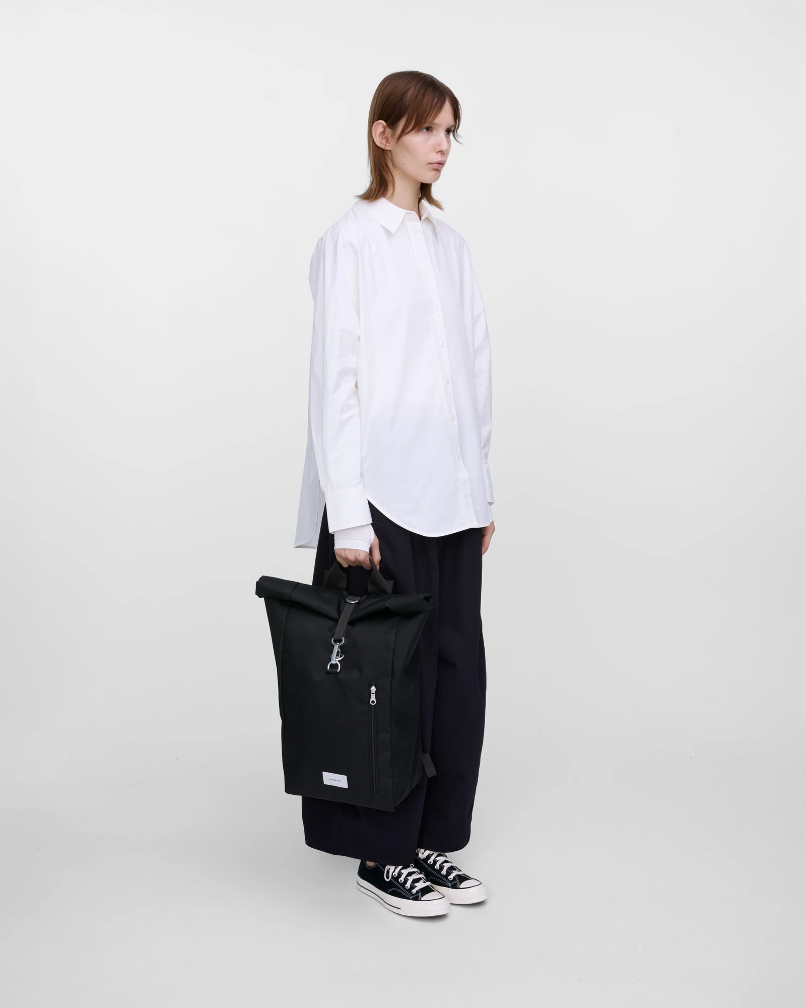 Sac à dos recyclé Sandqvist Ground Rolltop 19L à personnaliser - 15