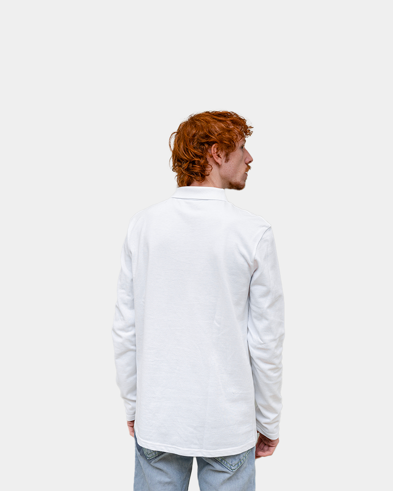 Polo Homme manche longue à personnaliser