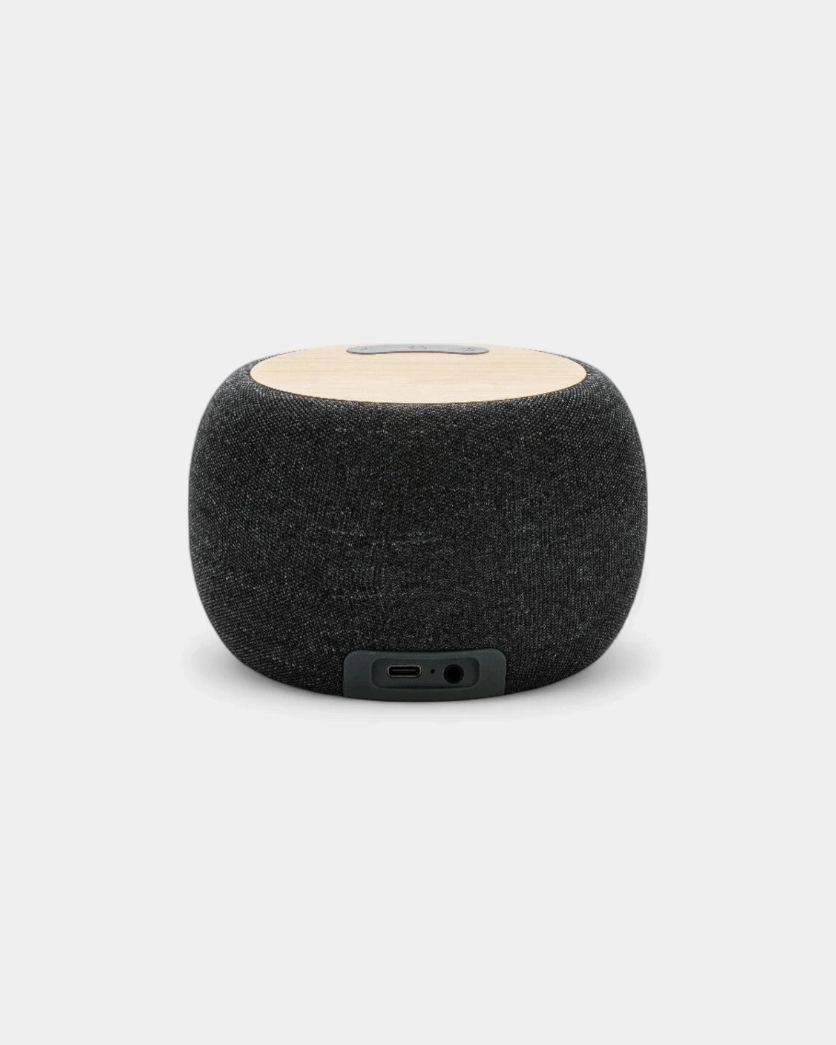 Enceinte 5W en plastique recyclé RCS et bambou à personnaliser