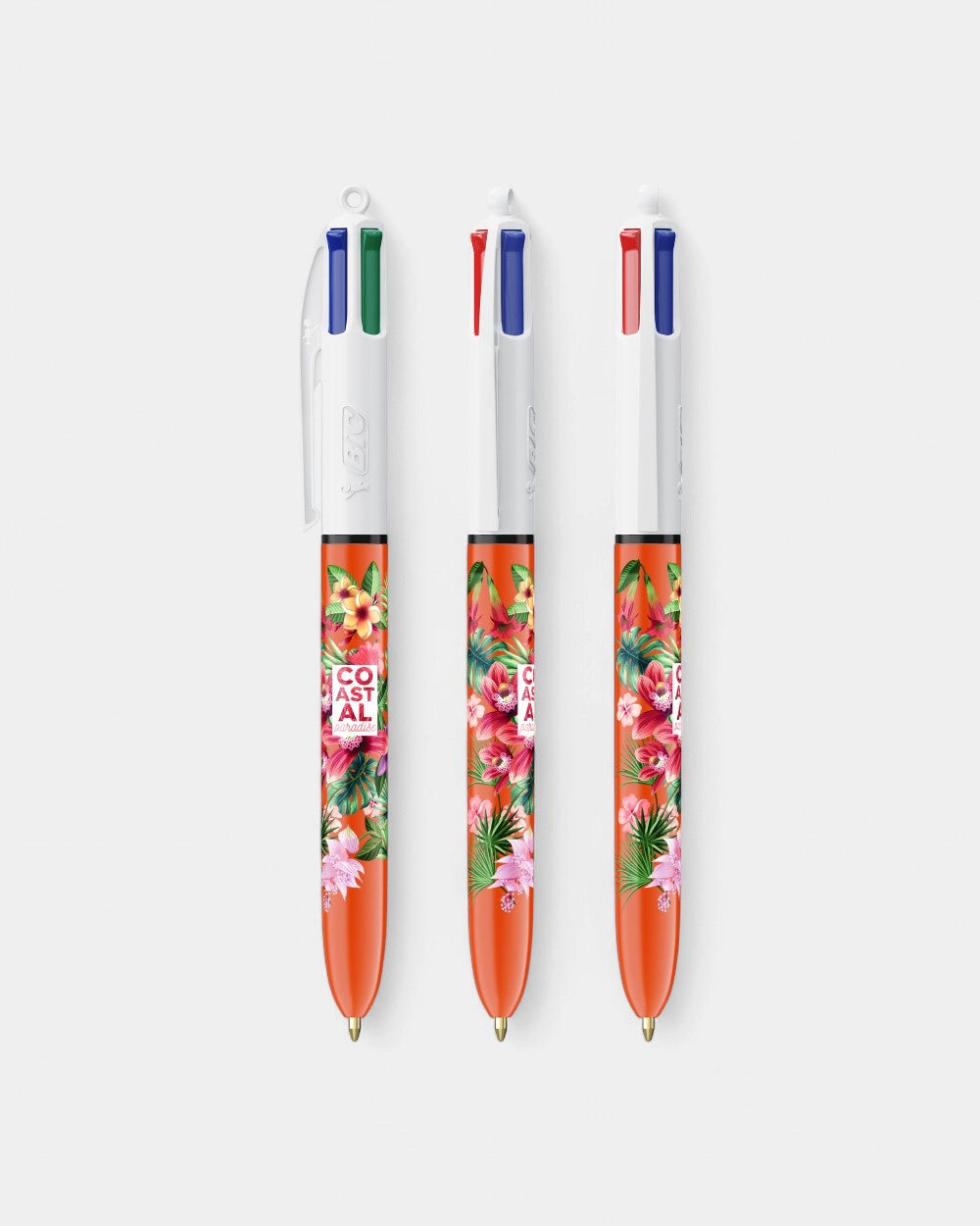 Stylo BIC® 4 couleurs Made in France à personnaliser