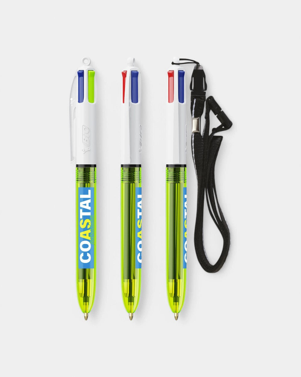 Stylo BIC® 4 couleurs Made in France à personnaliser