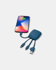 Batterie de poche 3 000 mAh & multi‑câbles à personnaliser