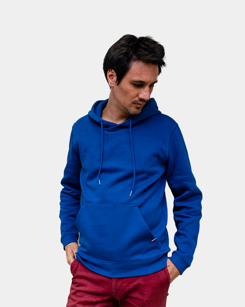 Hoodie pour homme Made in France personnalisable