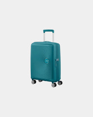 Valise 67cm polypropylène extensible American Tourister à personnaliser - Bleu Pétrole