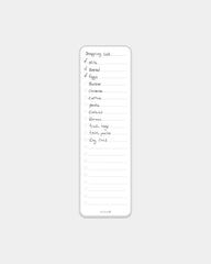 Tableau blanc adhésif Bambook 7.3 x 24.4 cm à personnaliser - Blanc