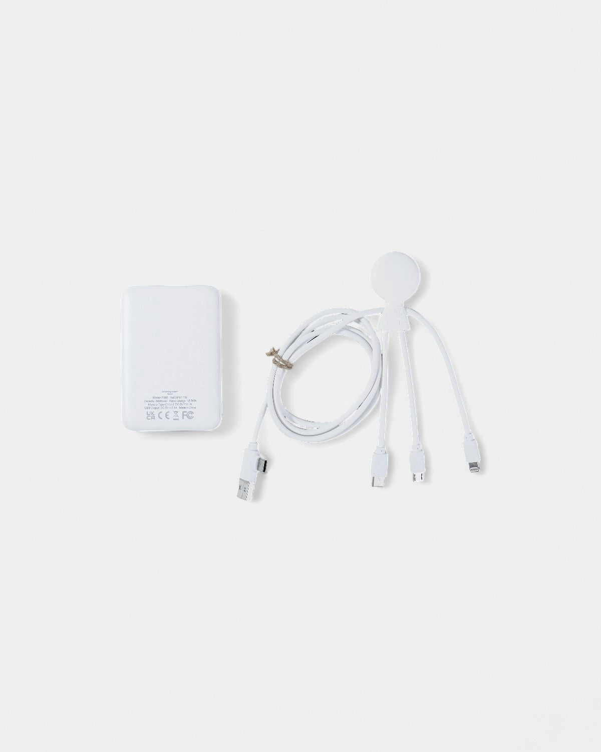 Pack de charge 5 000 mAh multi-connecteurs à personnaliser