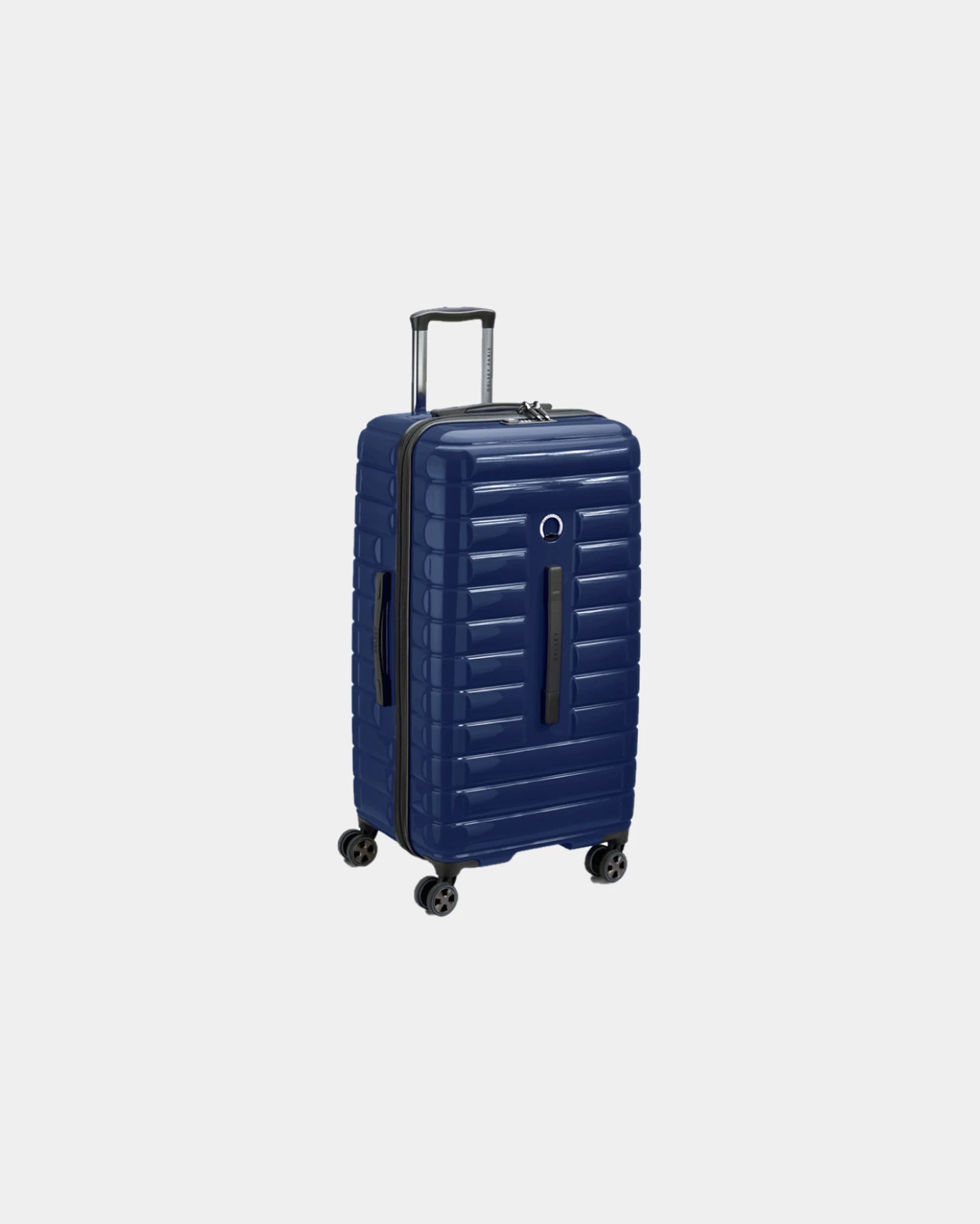 Valise polycarbonate Delsey Shadow 5.0 80 cm à personnaliser - Marine