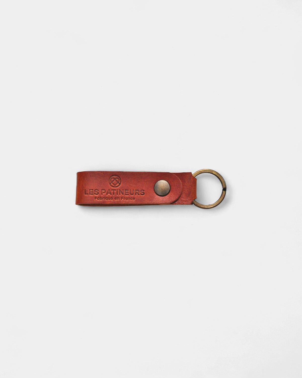 Porte-clés en cuir à personnaliser