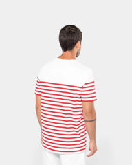T-shirt marin col rond homme à personnaliser