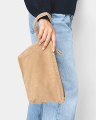 Pochette délavée en velours côtelé à personnaliser