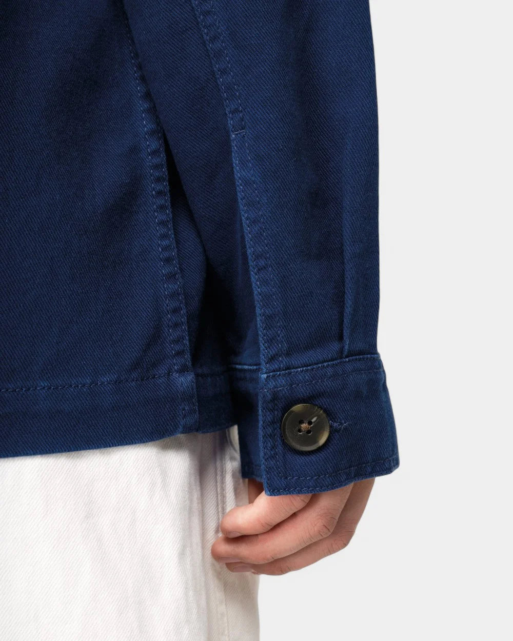 Veste écoresponsable délavée homme à personnaliser