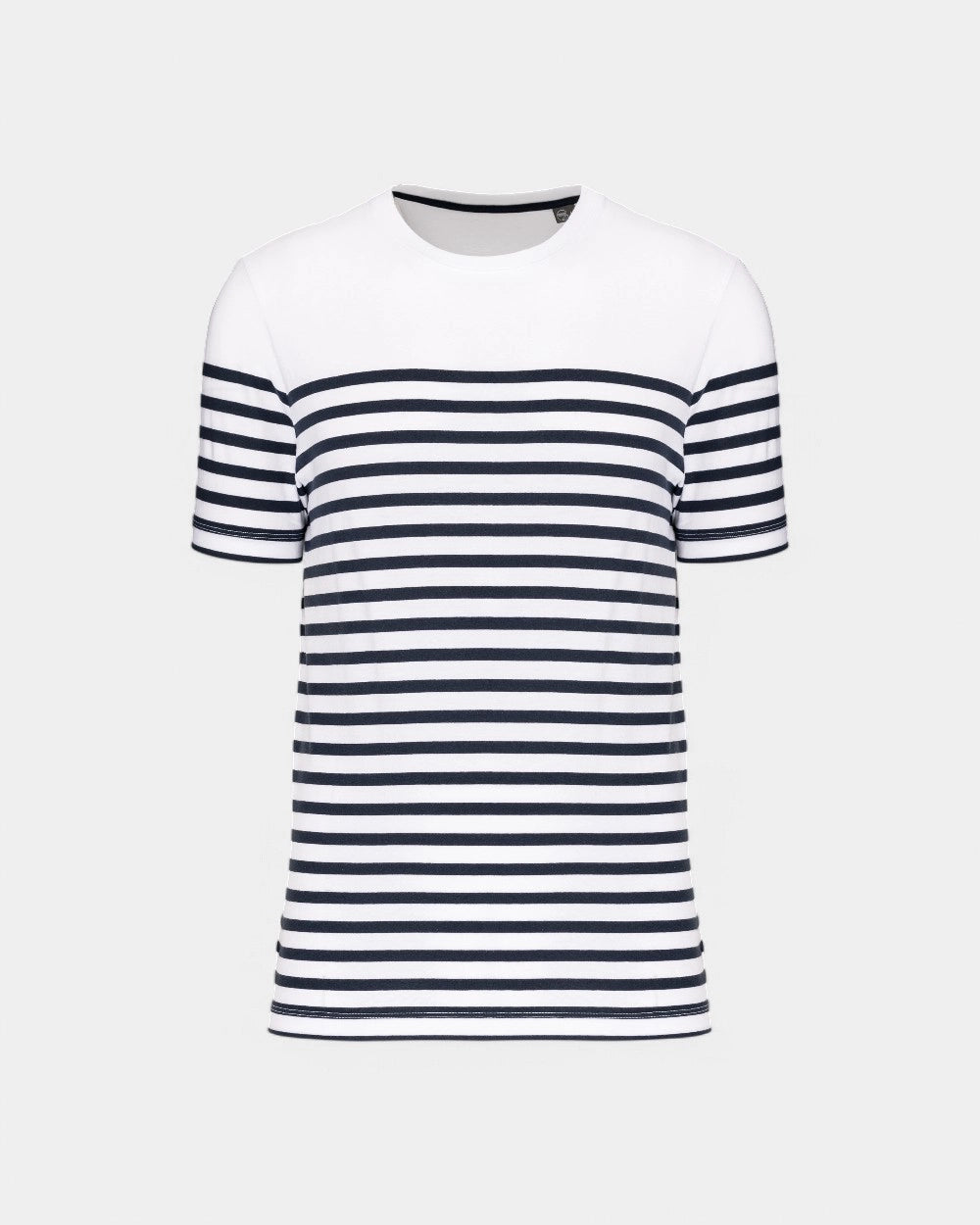 T-shirt marin col rond homme à personnaliser