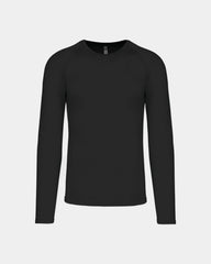 T-shirt sport manches longues unisexe à personnaliser