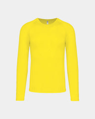 T-shirt sport manches longues unisexe à personnaliser