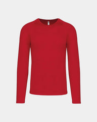 T-shirt sport manches longues unisexe à personnaliser