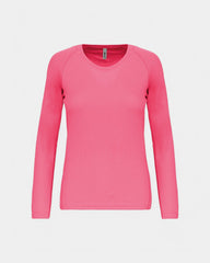 T-shirt de sport manches longues femme à personnaliser