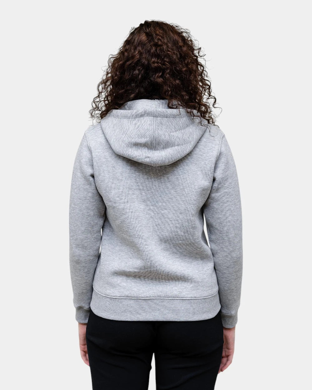 Hoodie femme molletonné zippé à personnaliser