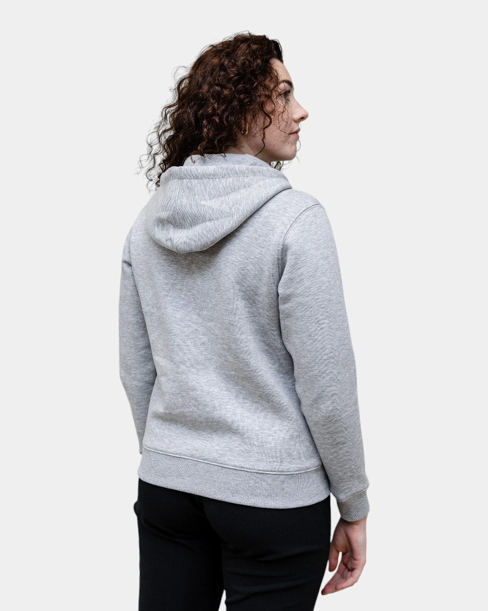 Hoodie femme molletonné zippé à personnaliser