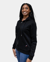 Hoodie femme molletonné zippé à personnaliser