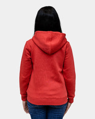 Hoodie femme molletonné zippé à personnaliser