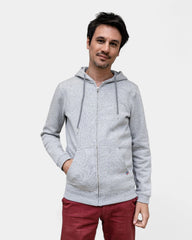 Sweat zippé pour homme Made in France à personnaliser