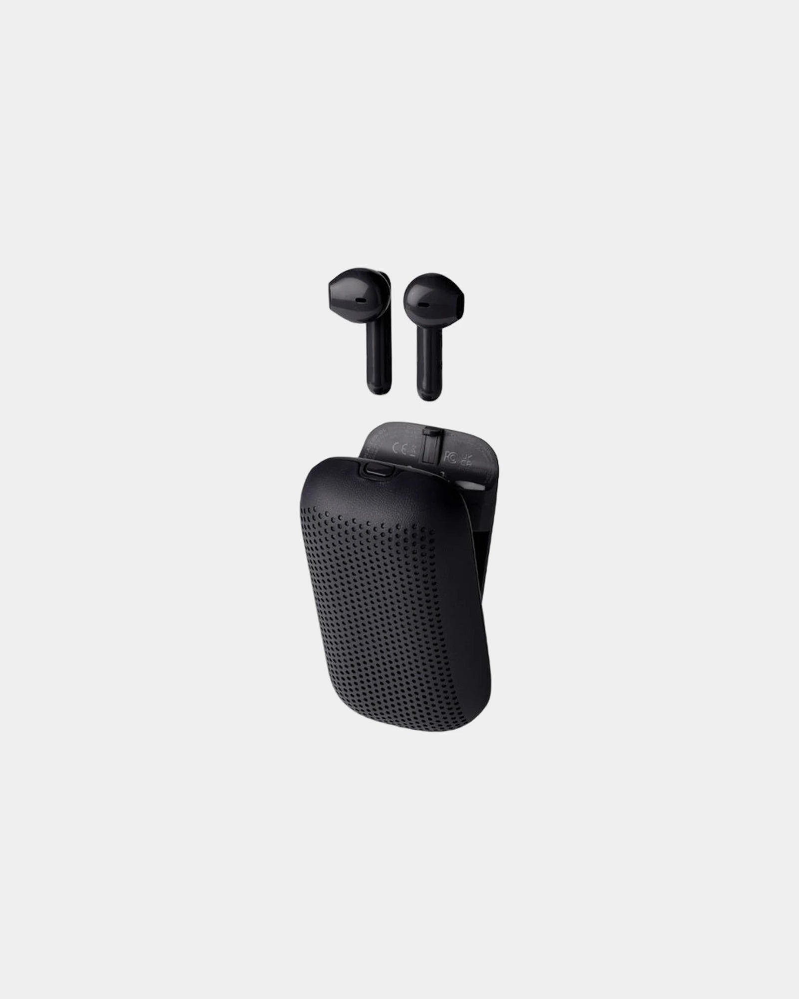 Écouteurs sans fil Lexon Speakerbuds à personnaliser - Black