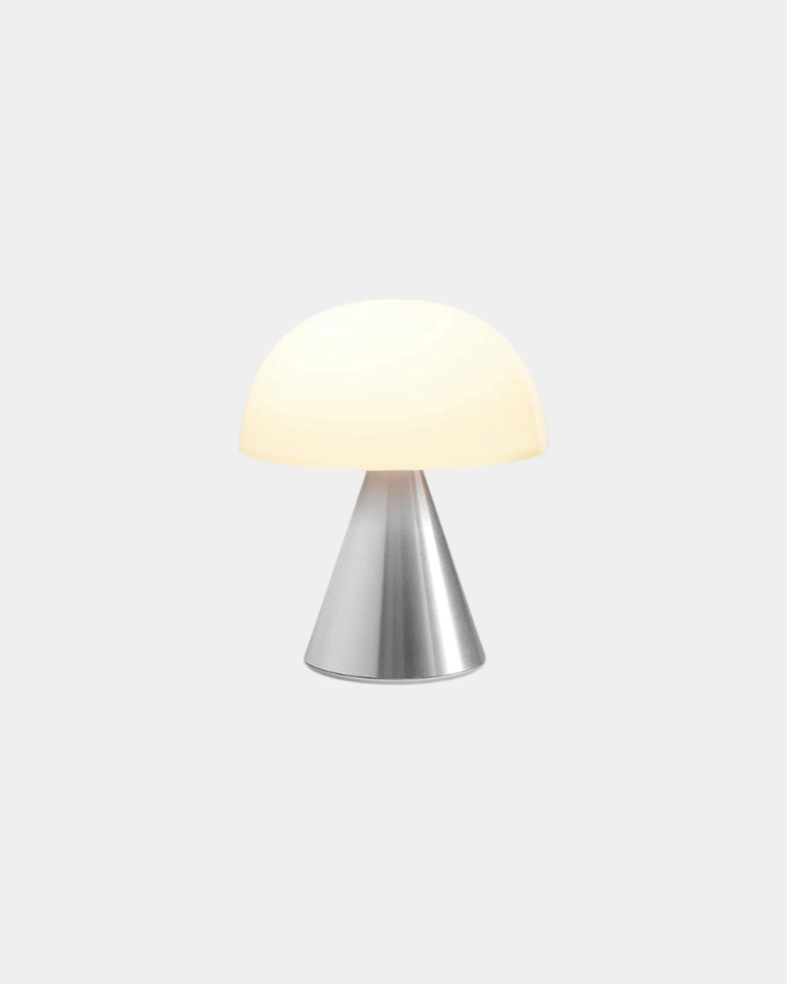 Lampe LED portable aluminium Lexon Mina M à personnaliser - Alu Polished