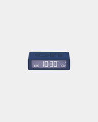 Réveil LCD réversible Lexon Flip Mini à personnaliser - Dark Blue
