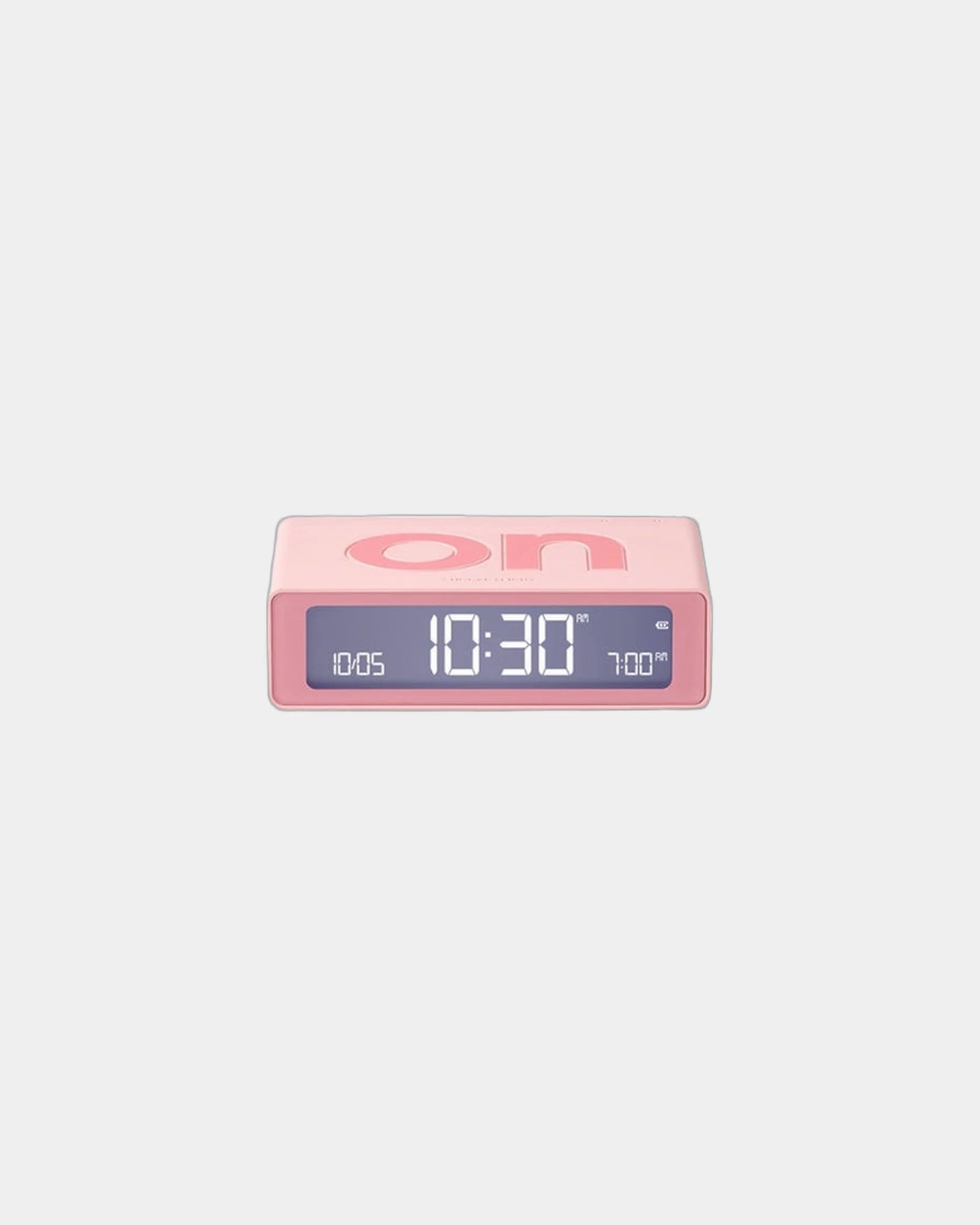 Réveil LCD réversible Lexon Flip Mini à personnaliser - Pink