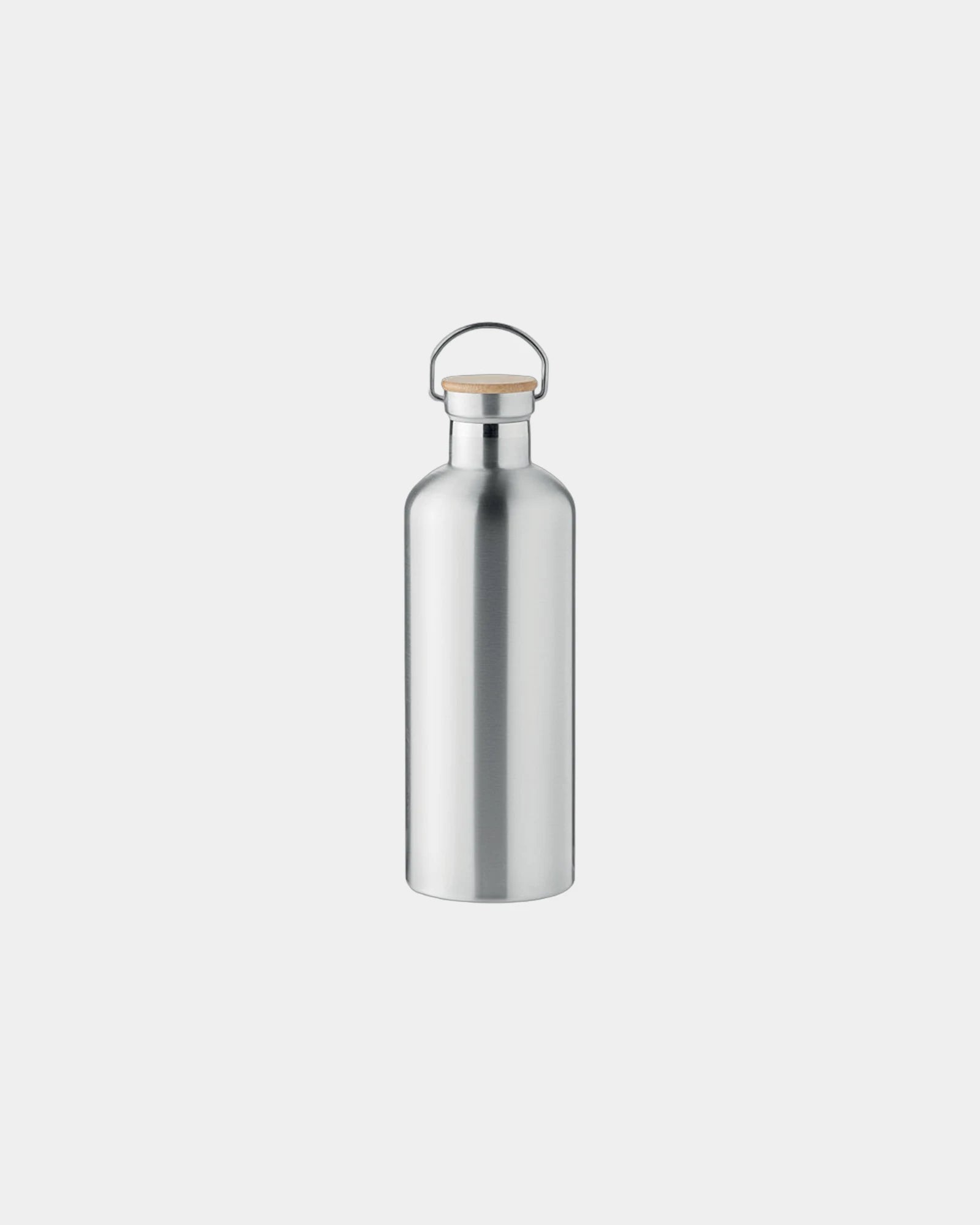 Gourde double paroi acier inoxydable 1,5L à personnaliser - Argent Mat