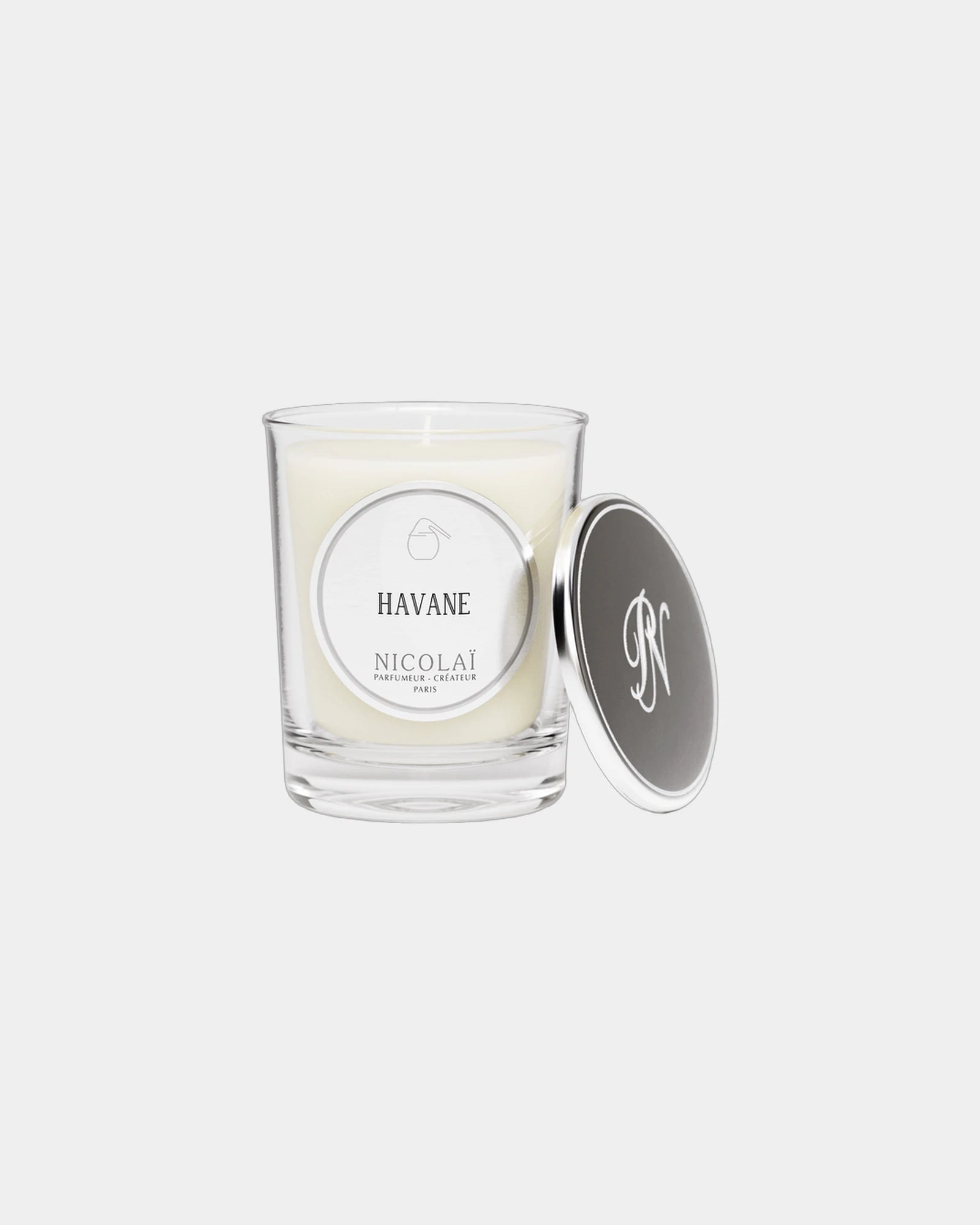 Bougie parfumée cire de soja 190g à personnaliser - Havane